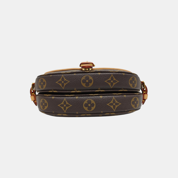SAUMUR BB Monogram Coated Canvas Brown