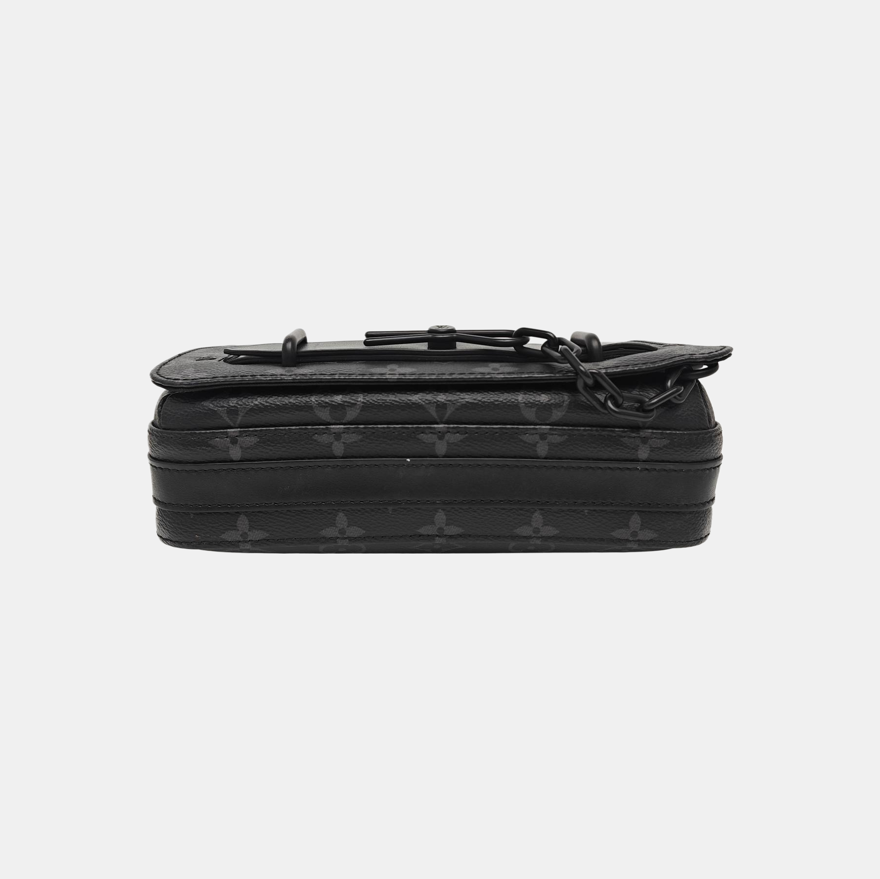 STEAMER Monogram Coated Canvas Black