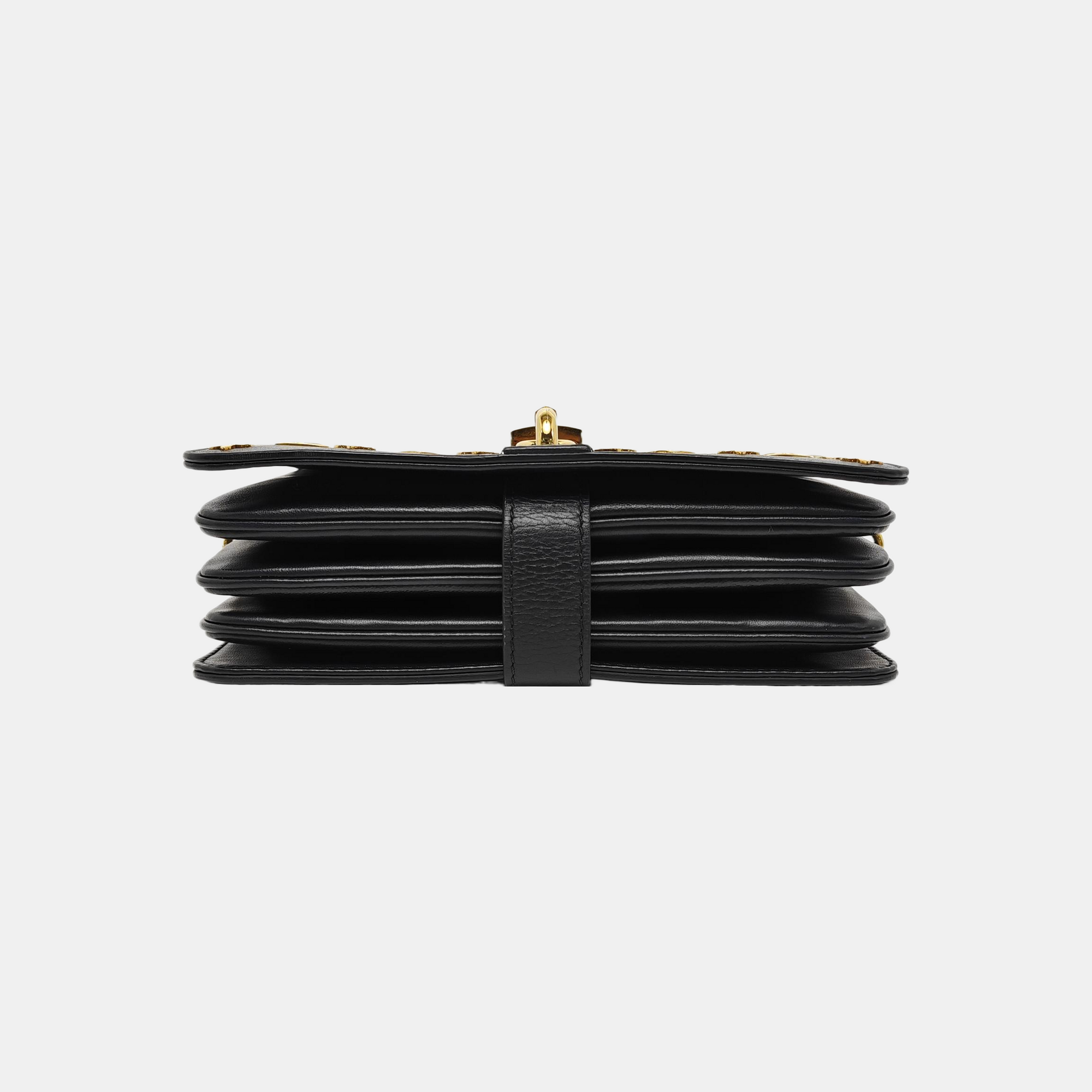 RENDEZ-VOUS Monogram Calfskin Black