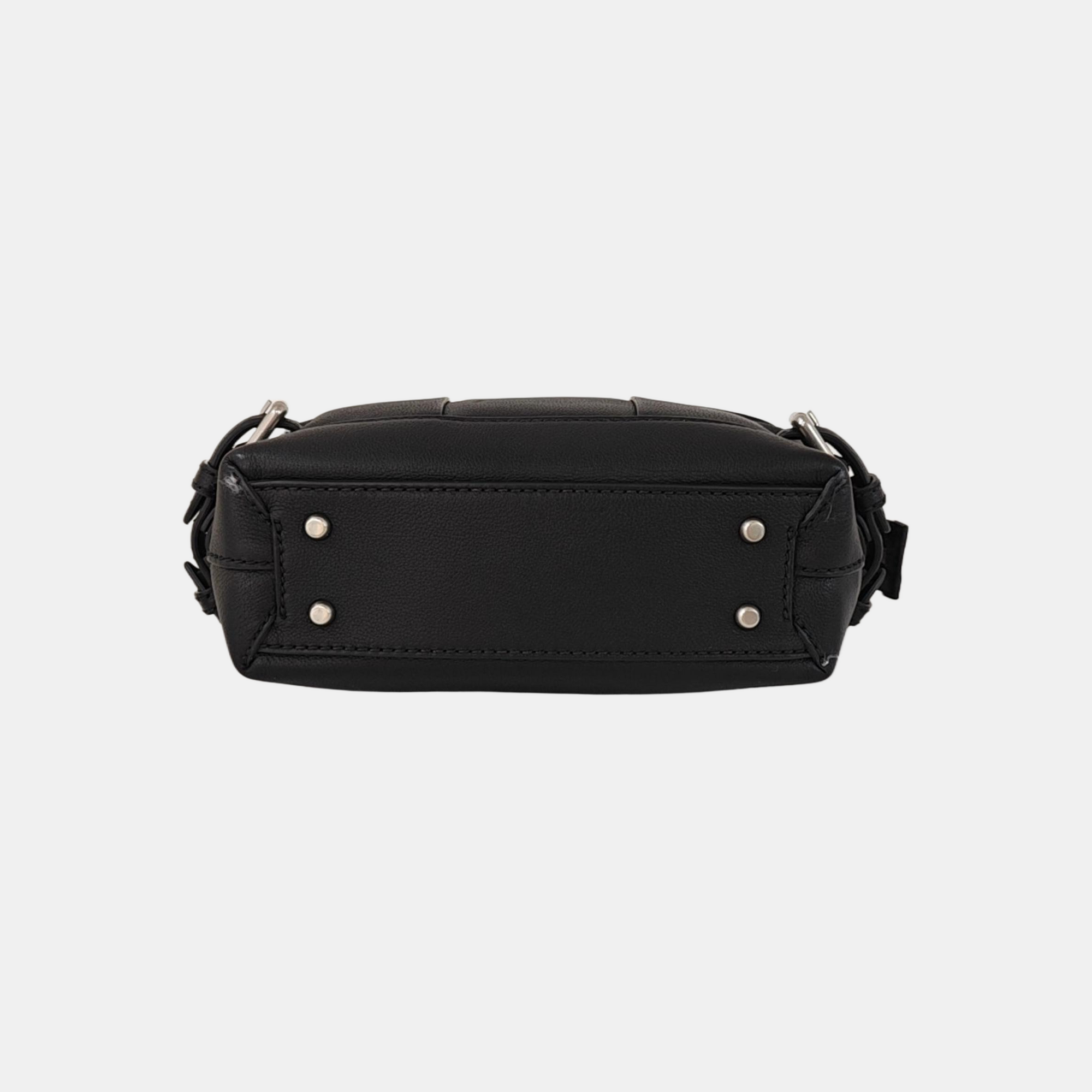 Calfskin Shoulder Bag Black