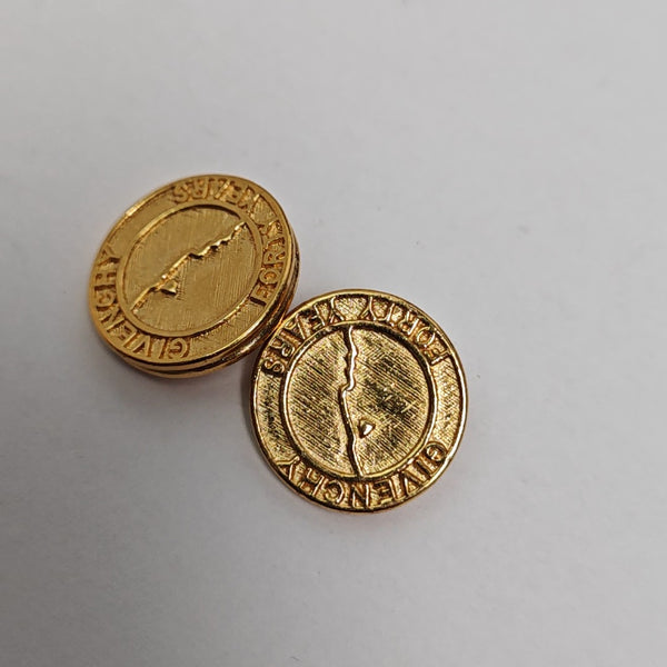 Metal Gold Clip On Earrings