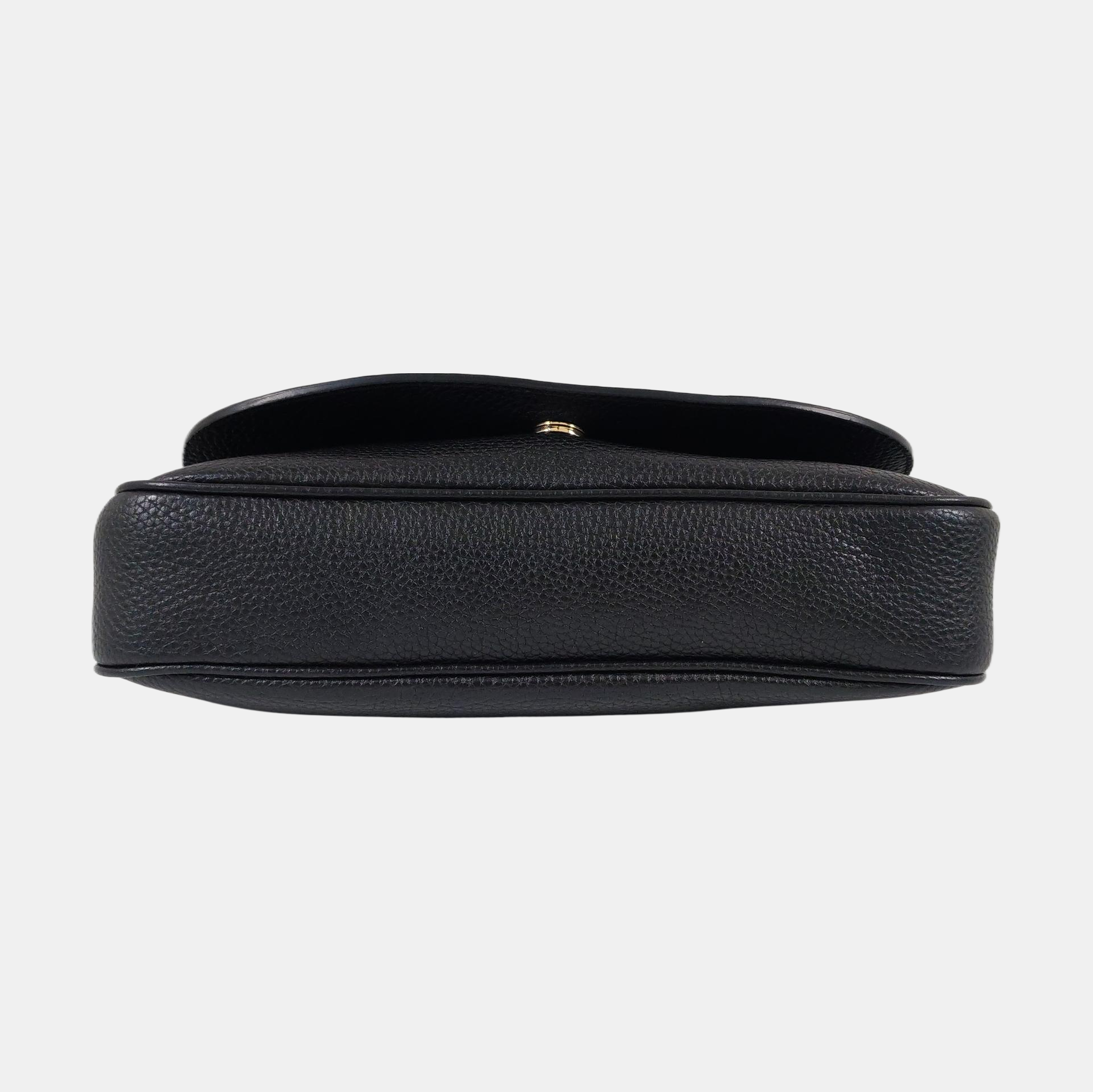 Authenticated pre-owned  Soho Calfskin Black - Shoulder Bag at Looply