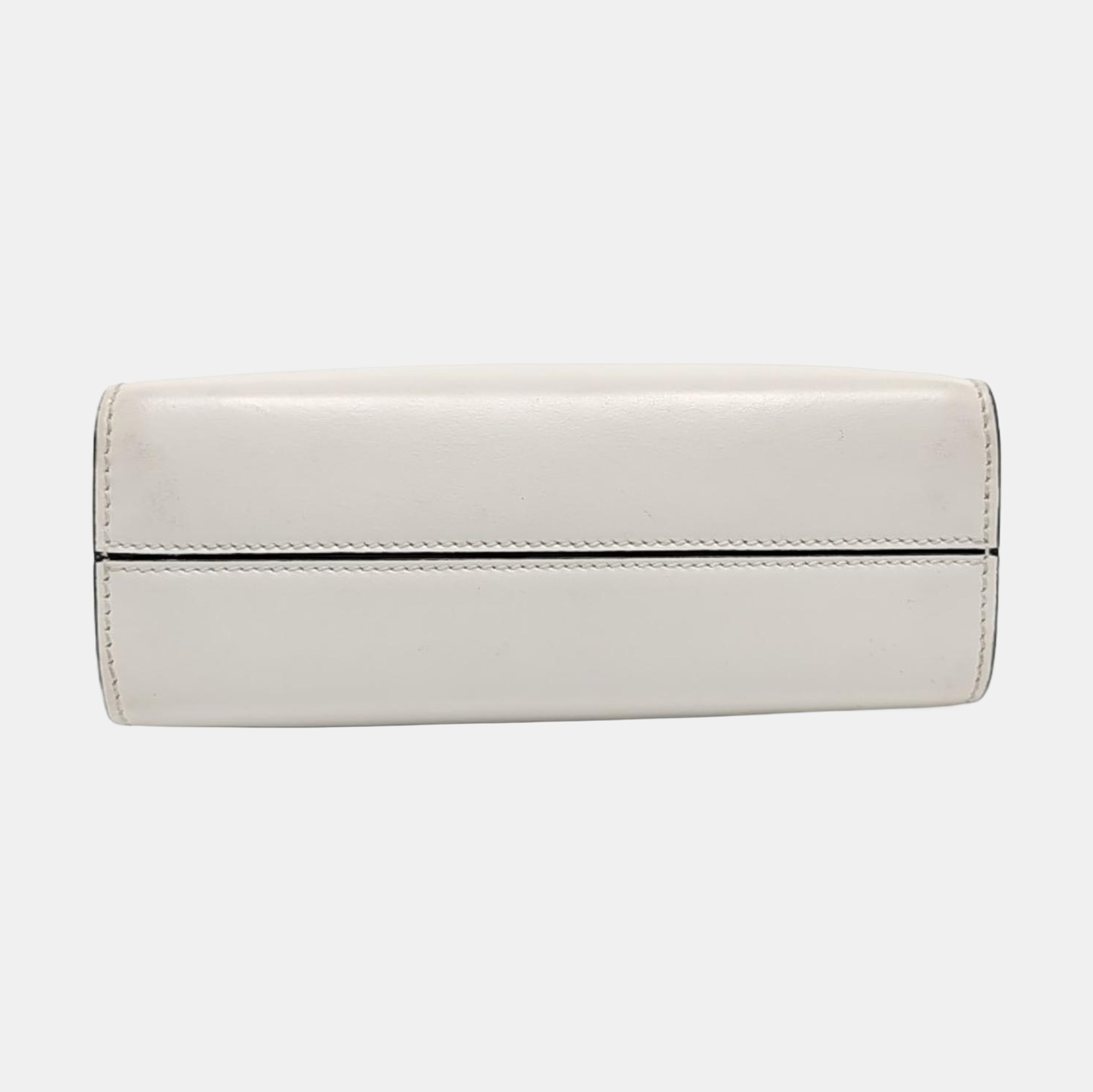 Calfskin Shoulder Bag White