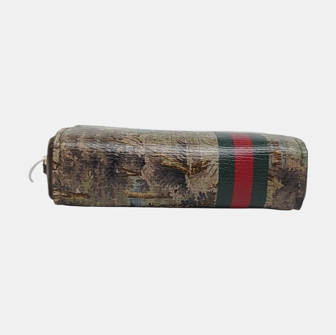 Coated Canvas Clutch Multicolor