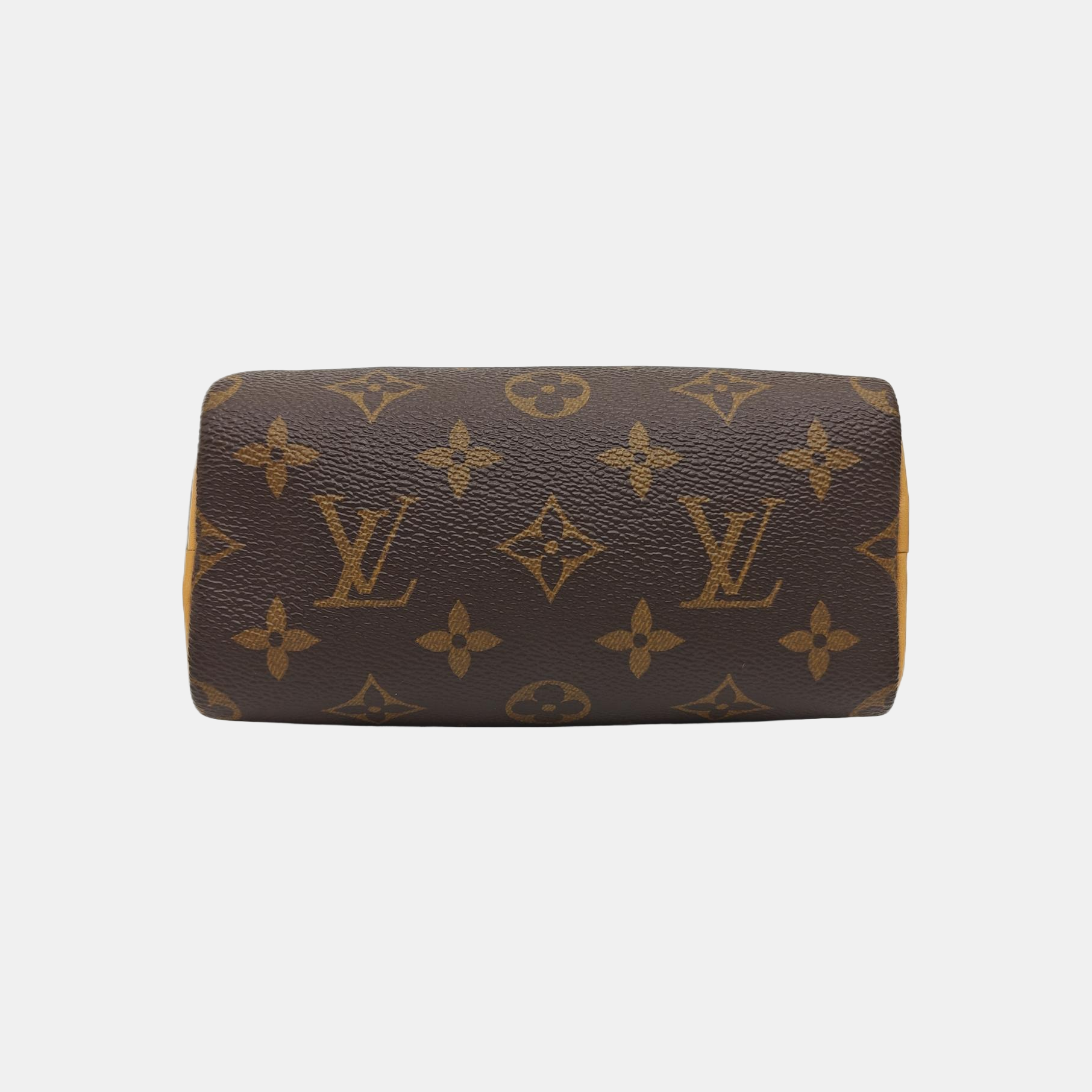 SPEEDY Nano Monogram Coated Canvas Brown