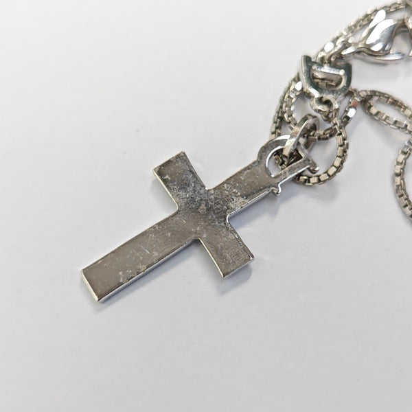 CD Swing Metal Silver Necklace