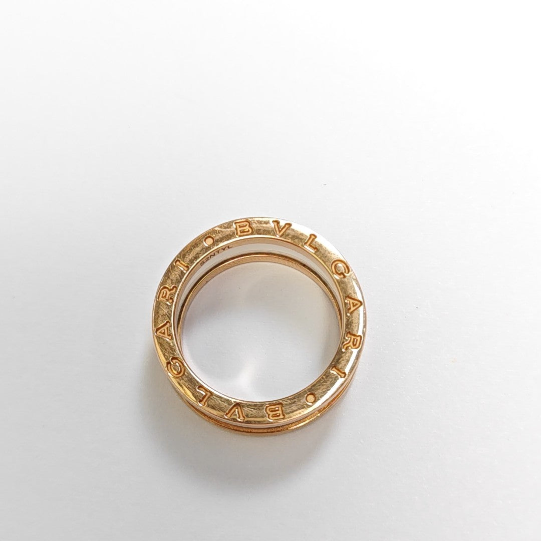 B.ZERO1 18k Rose Gold Ring EU 54