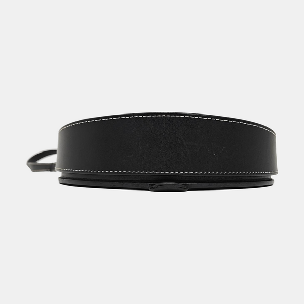 Heel Calfskin Black