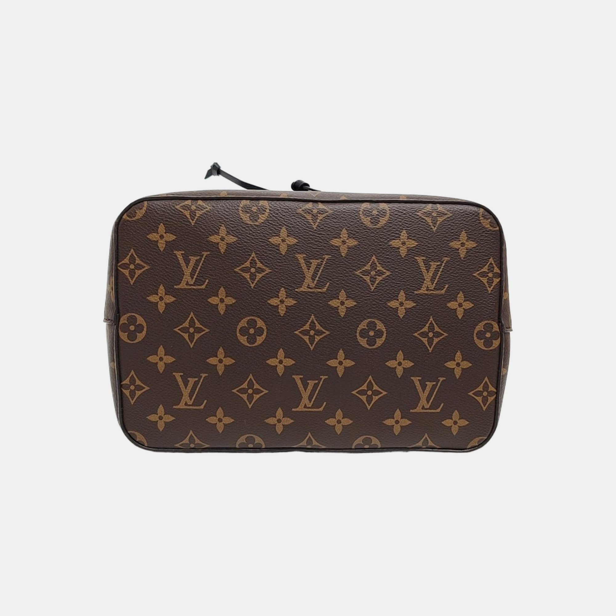 NÉONOÉ MM Monogram Coated Canvas Brown