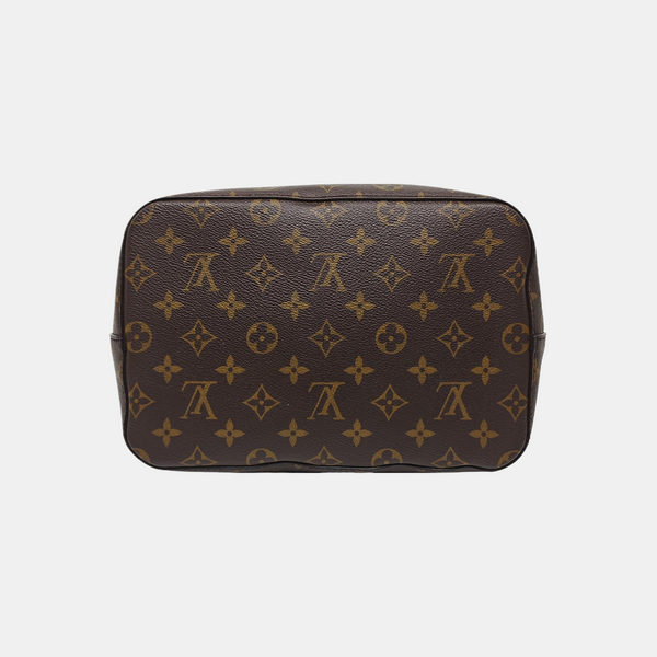 NÉONOÉ MM Monogram Coated Canvas Brown