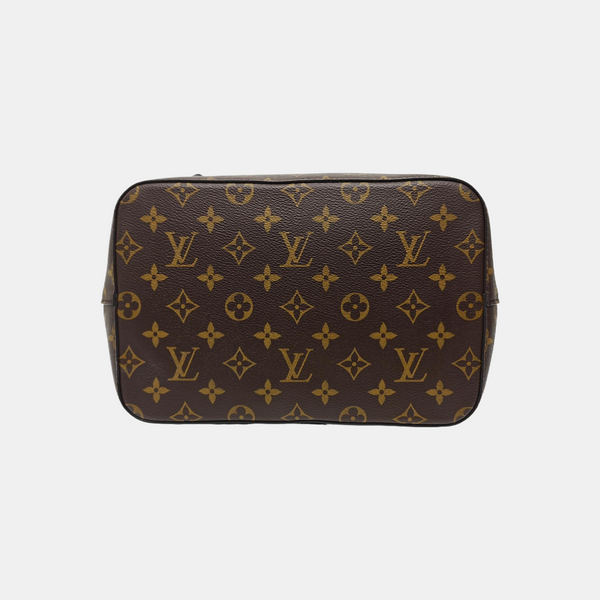 NÉONOÉ MM Monogram Coated Canvas Brown