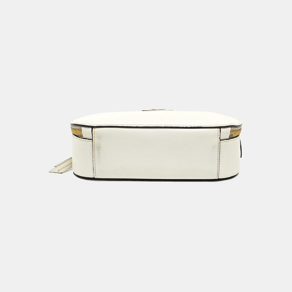 Odette Saffiano Calfskin White