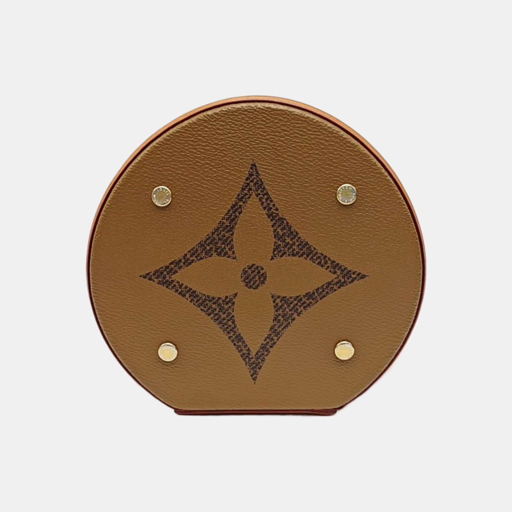 CANNES Monogram Coated Canvas Brown