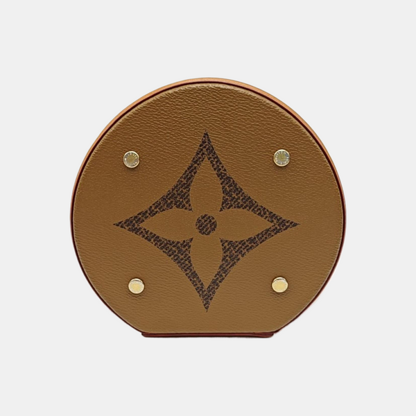 CANNES Monogram Coated Canvas Brown