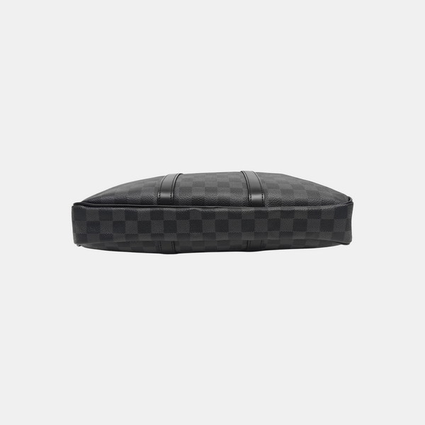 PORTE-DOCUMENTS PM Damier Graphite Coated Canvas Black