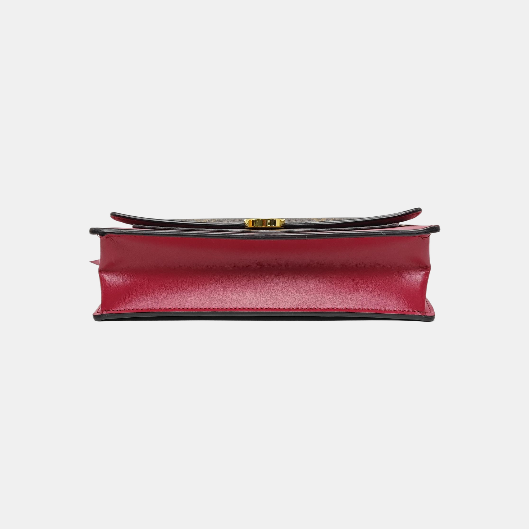 FLORE Monogram Coated Canvas Brown