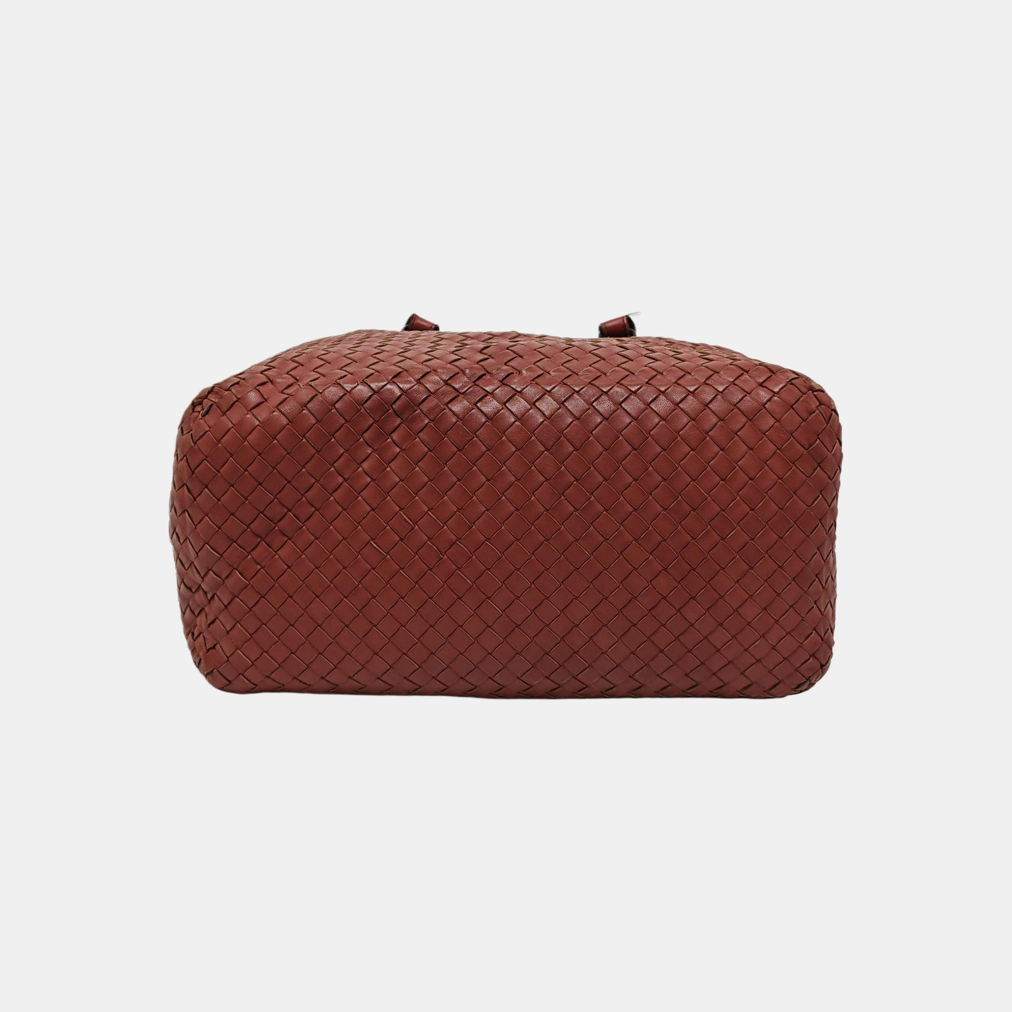 Lambskin Top Handle Bag Beige