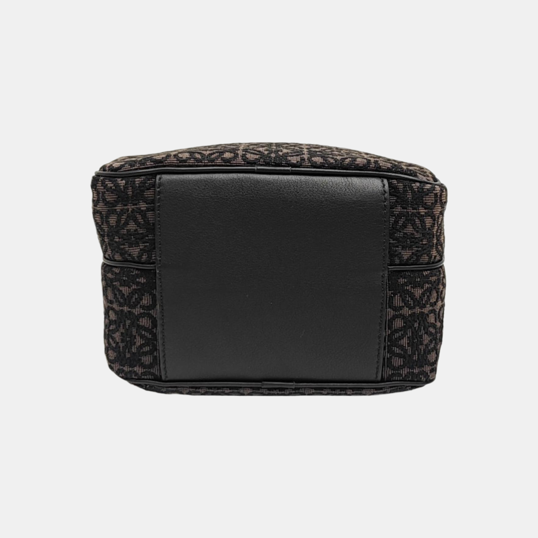 Monogram Fabric Shoulder Bag Gray