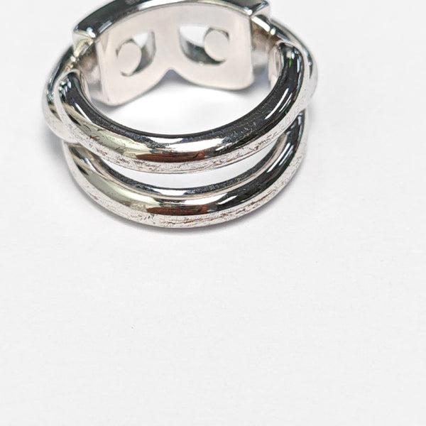 Metal Silver Ring EU 54