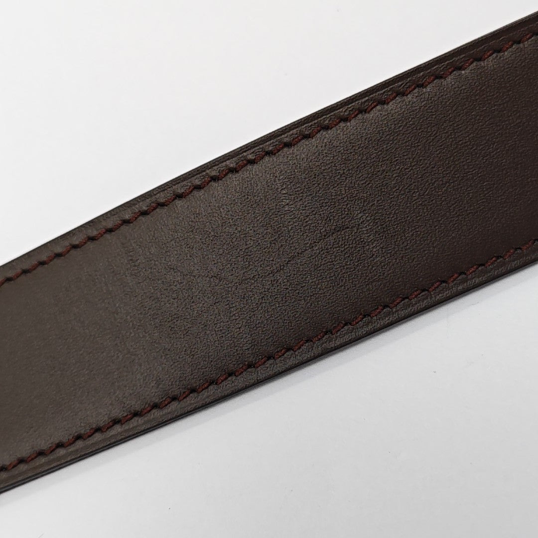Leather Belt Red