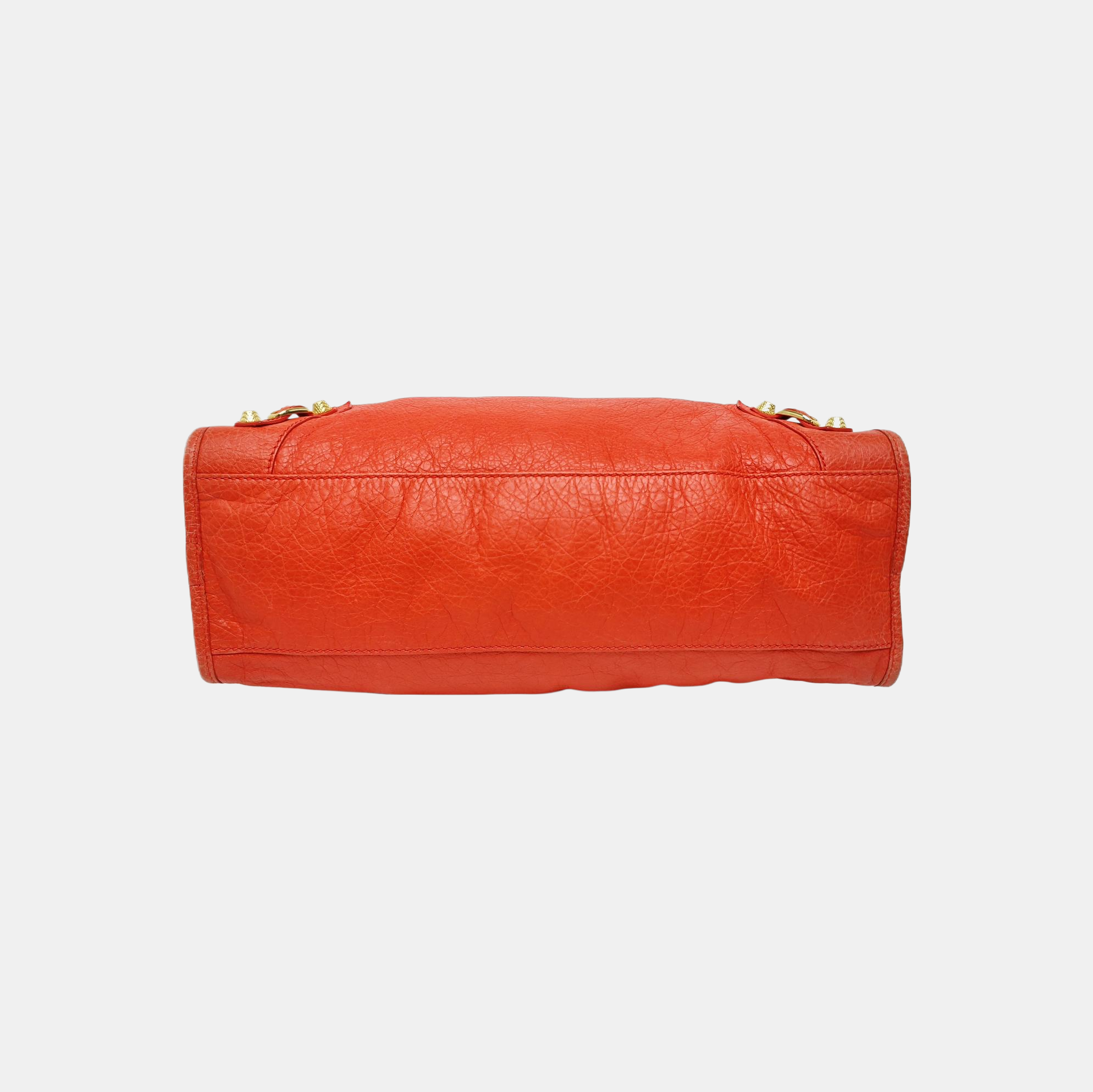Classic City Medium Lambskin Orange
