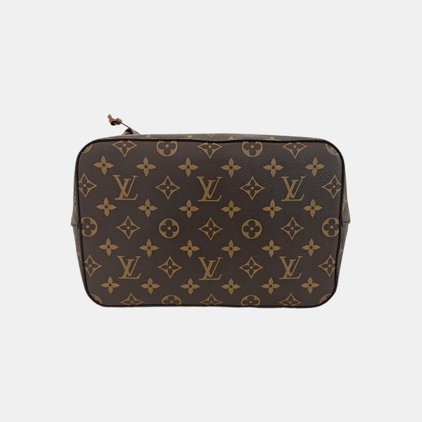 NÉONOÉ MM Monogram Coated Canvas Brown