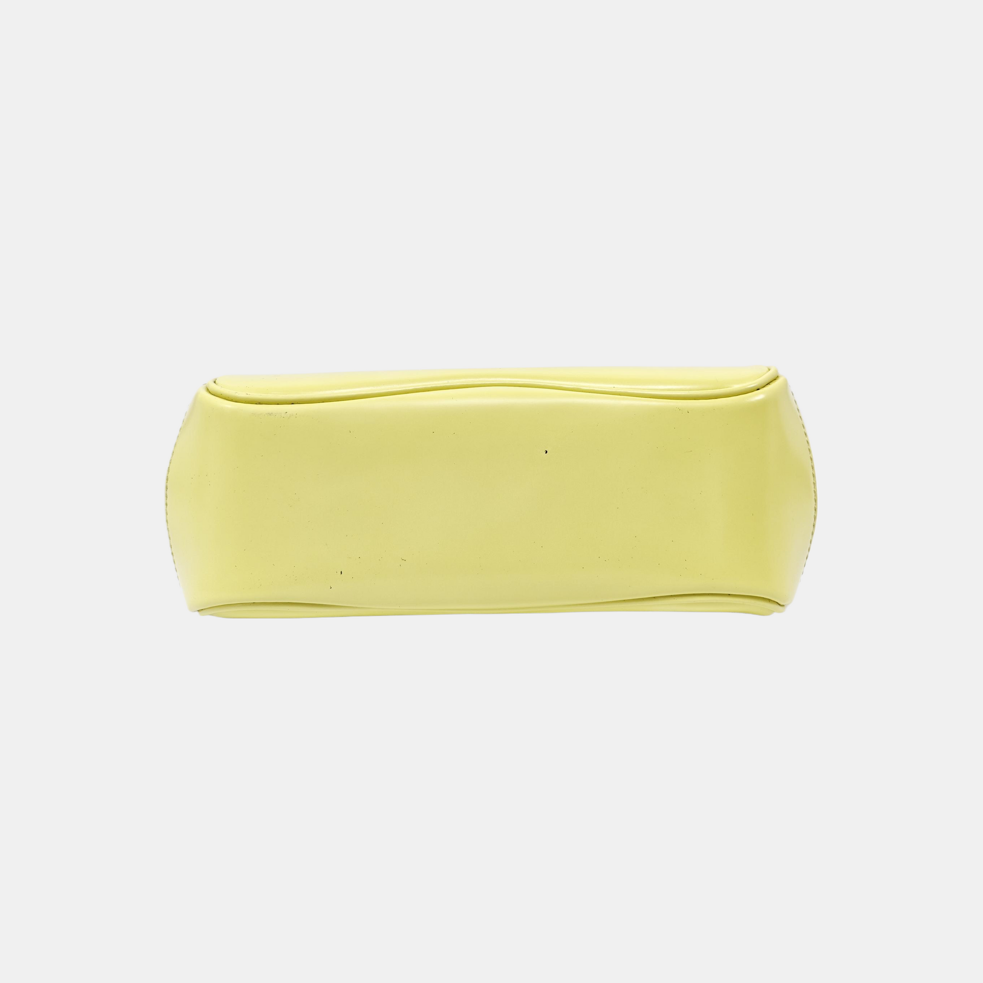 Lady Lock Calfskin Yellow