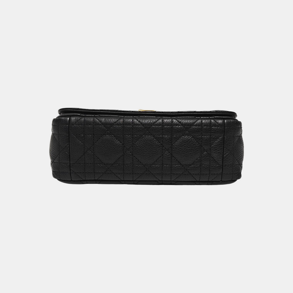 Dior Caro Small Cannage Calfskin Black