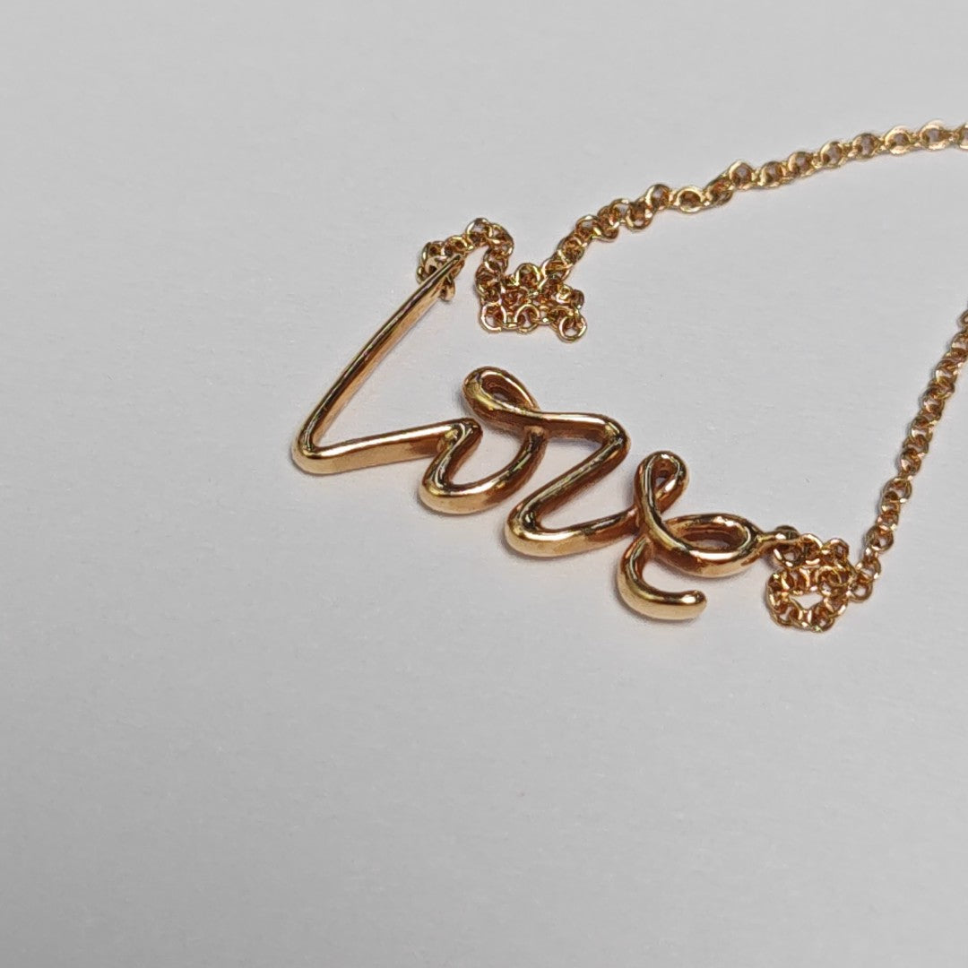 Paloma's Graffiti 18k Rose Gold Necklace