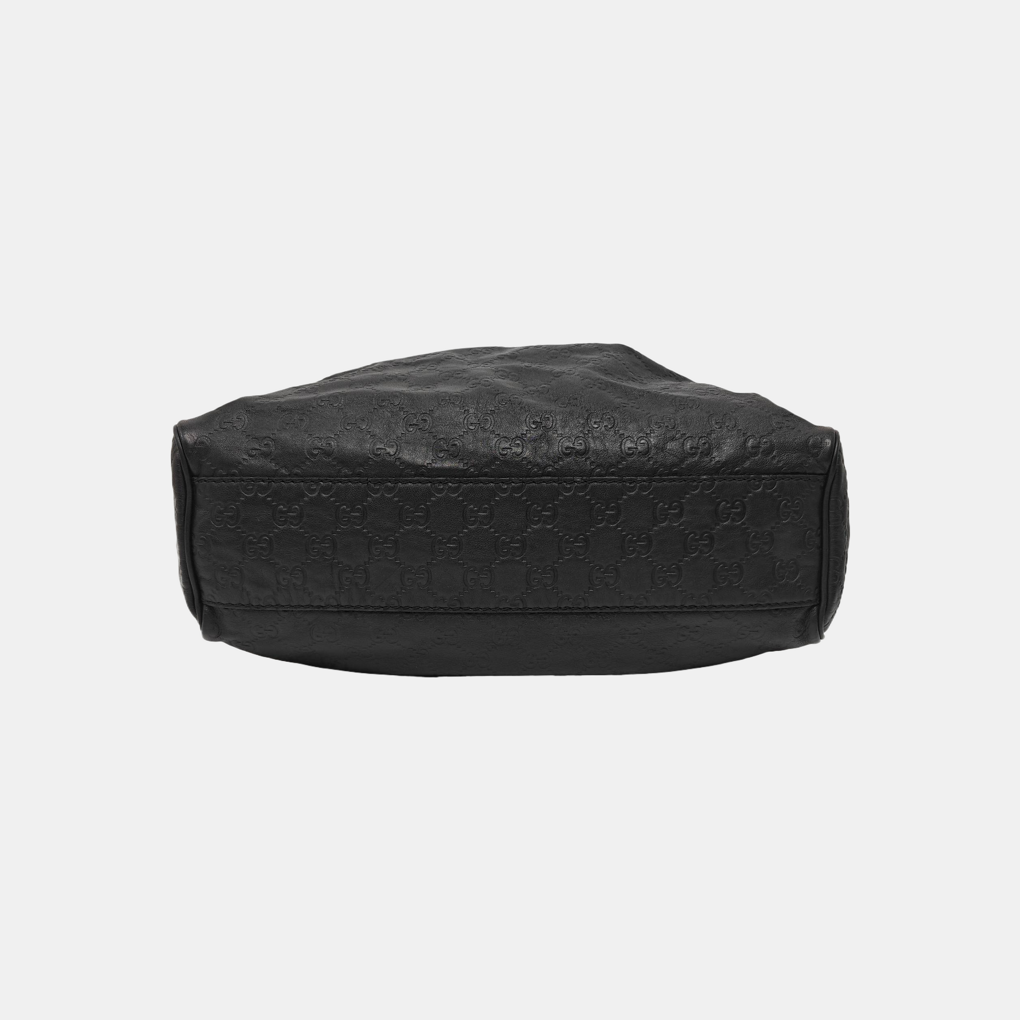Sukey Monogram Calfskin Black