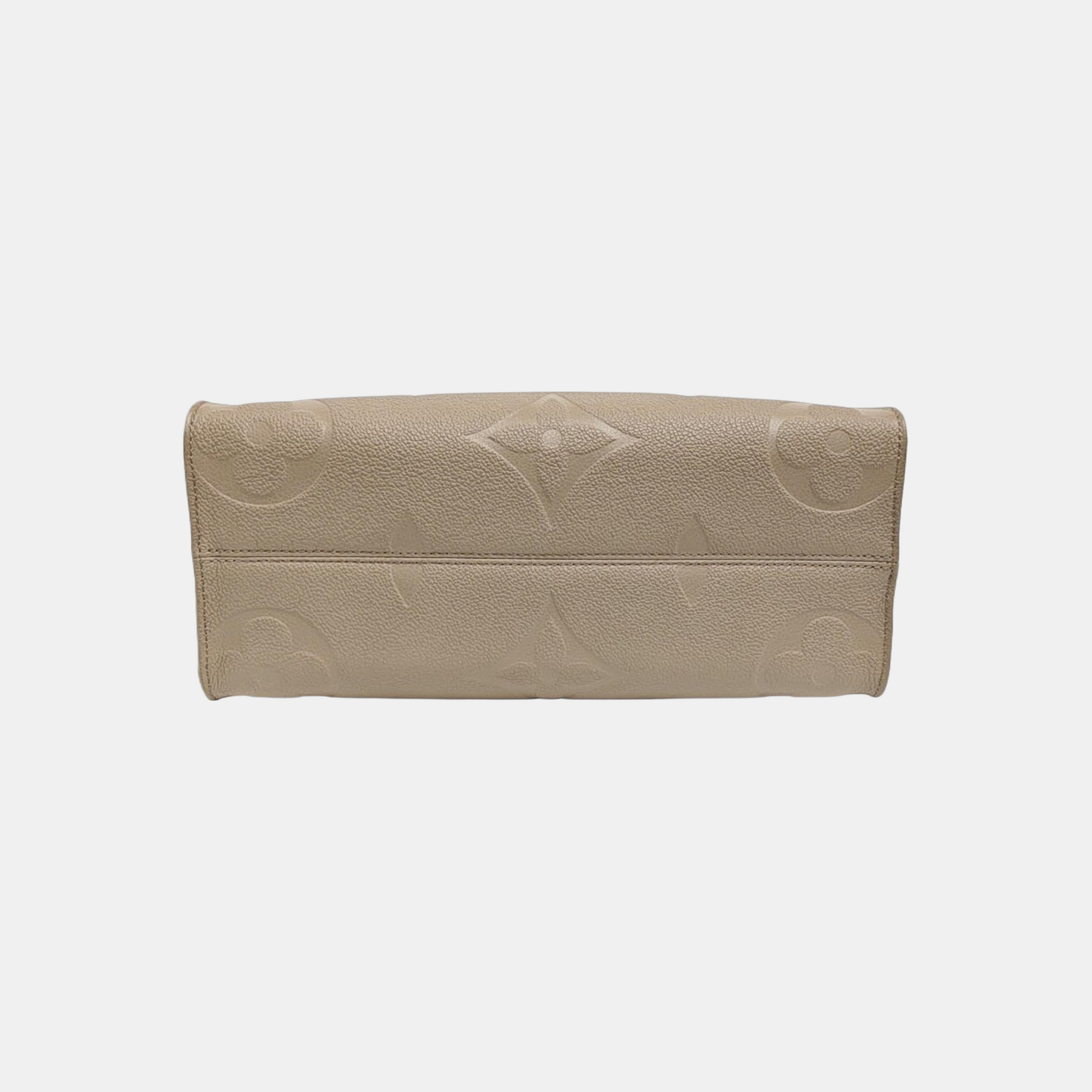 ONTHEGO MM Monogram Calfskin Gray