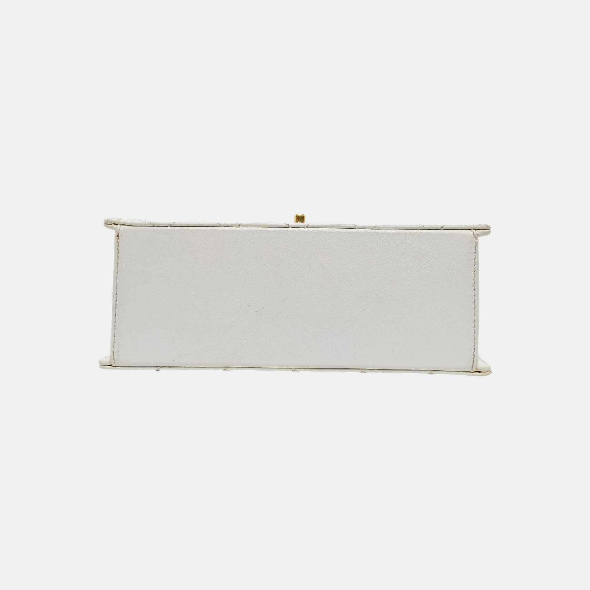Quilted Calfskin White