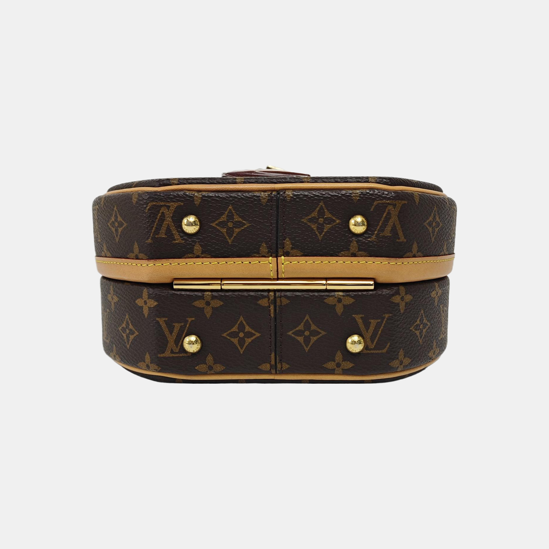BOITE CHAPEAU PM Monogram Coated Canvas Brown