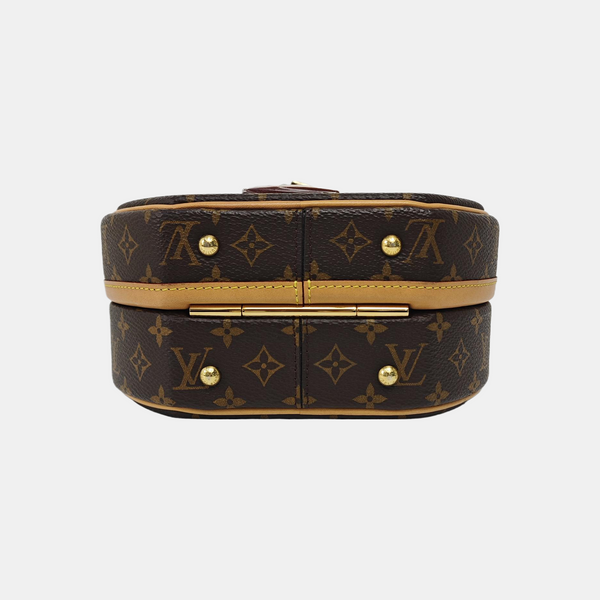 BOITE CHAPEAU PM Monogram Coated Canvas Brown