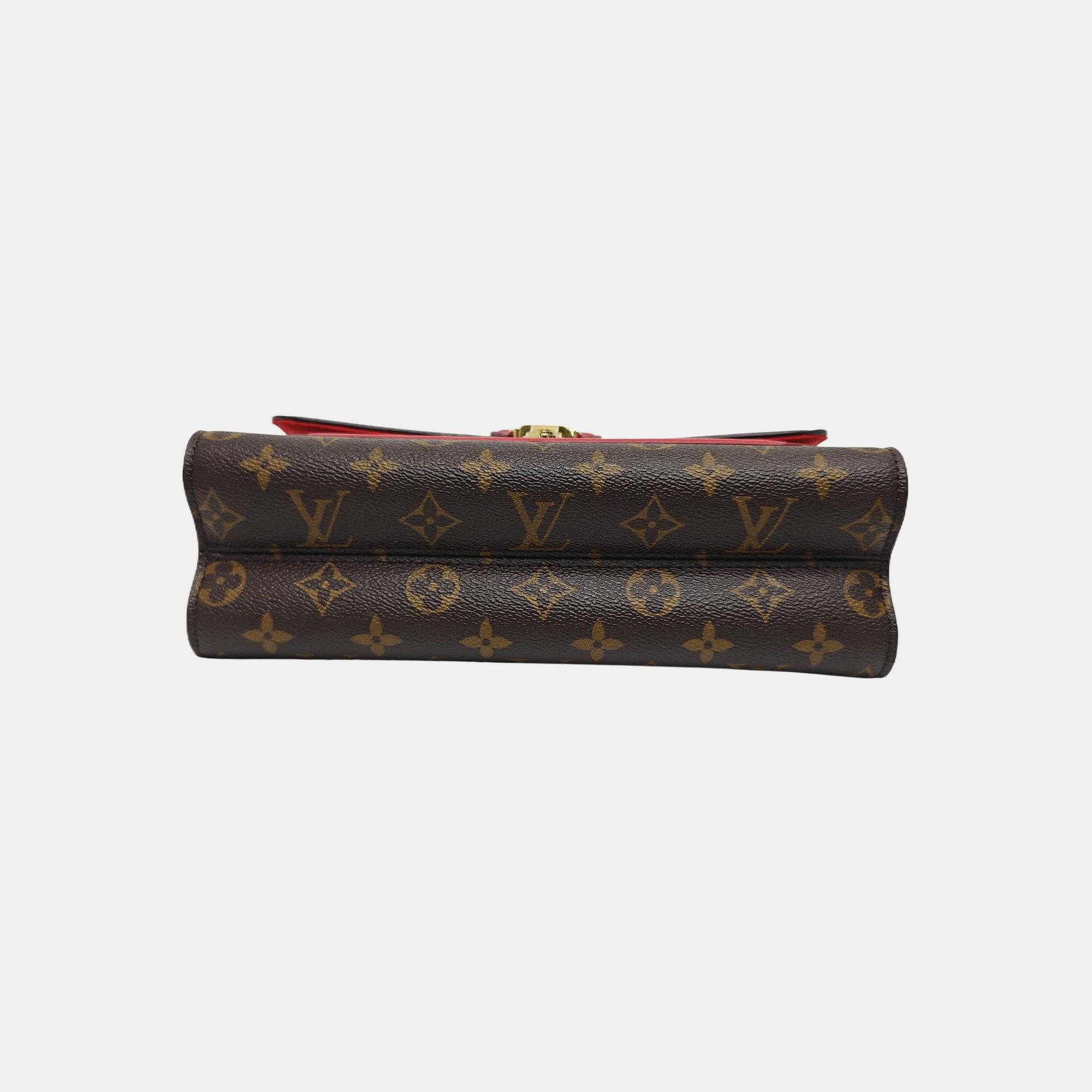 VICTOIRE Monogram Coated Canvas Brown