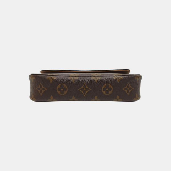 IVY Monogram Coated Canvas Brown