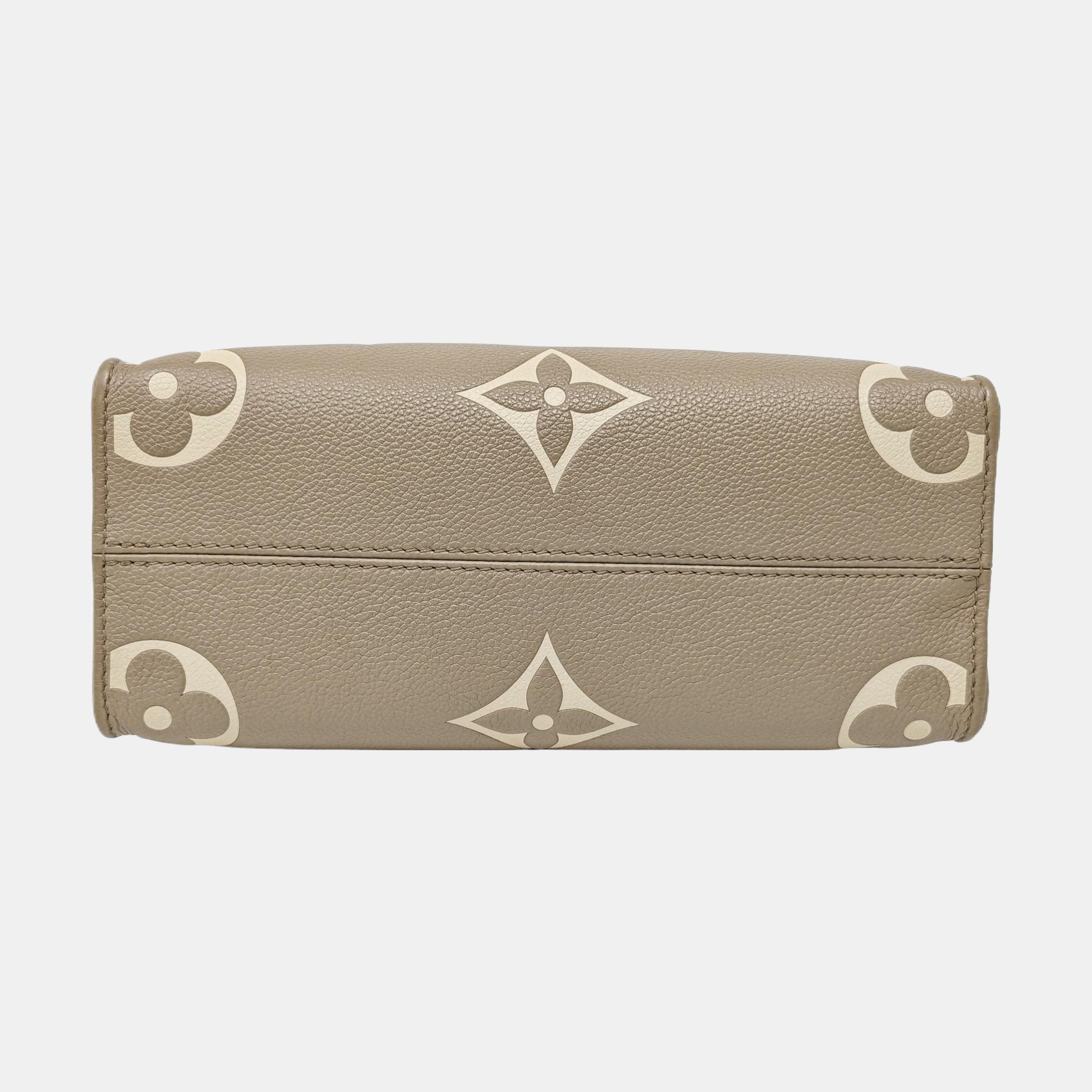 ONTHEGO PM Monogram Calfskin Gray
