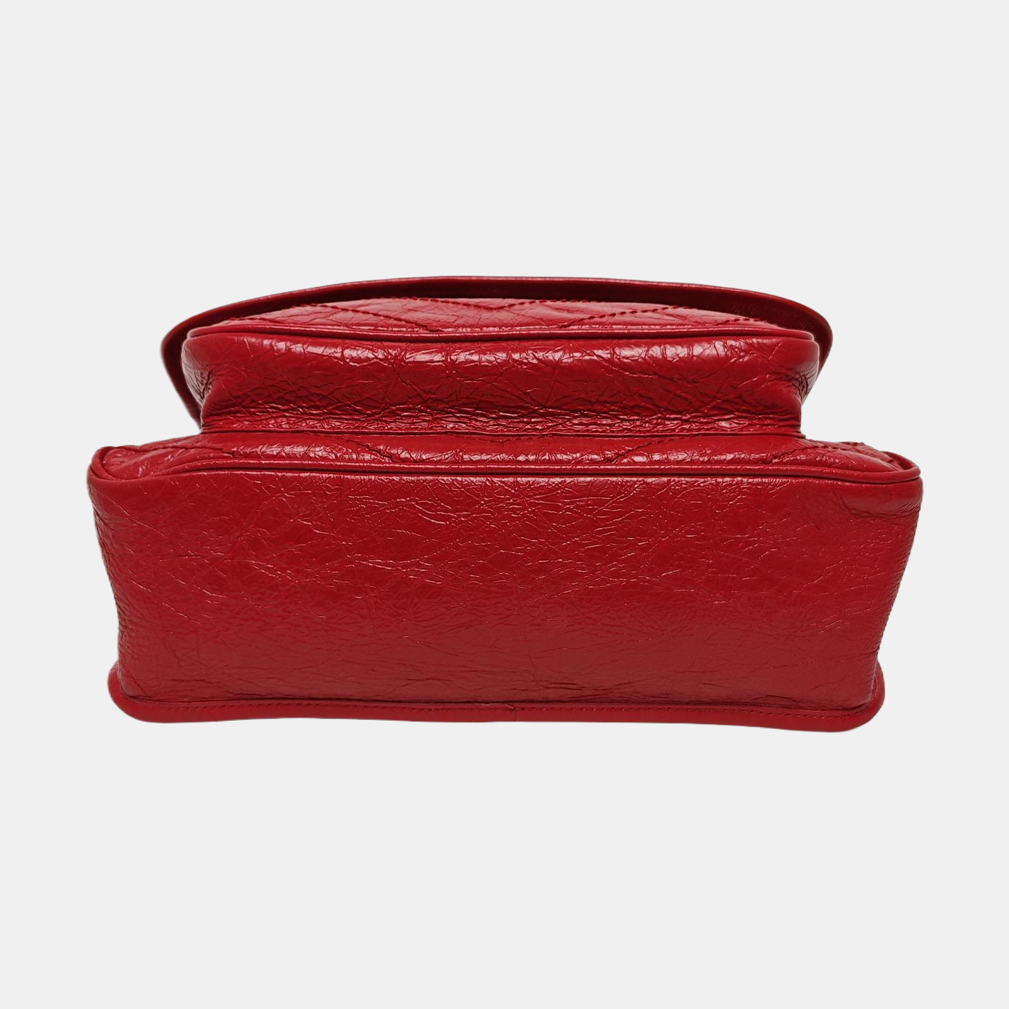 NIKI Medium Quilted Calfskin Red