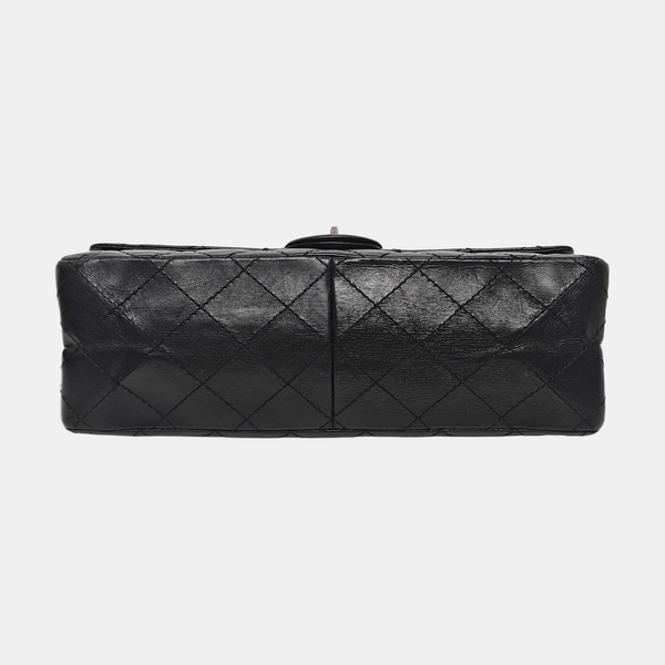 2.55 227 (jumbo) Quilted Vintage Calf Black