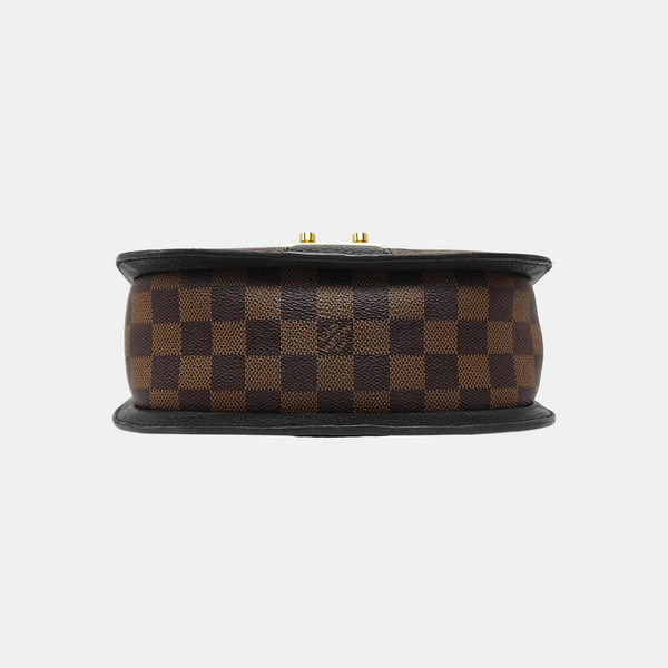 WIGHT Damier Ebene Coated Canvas Brown