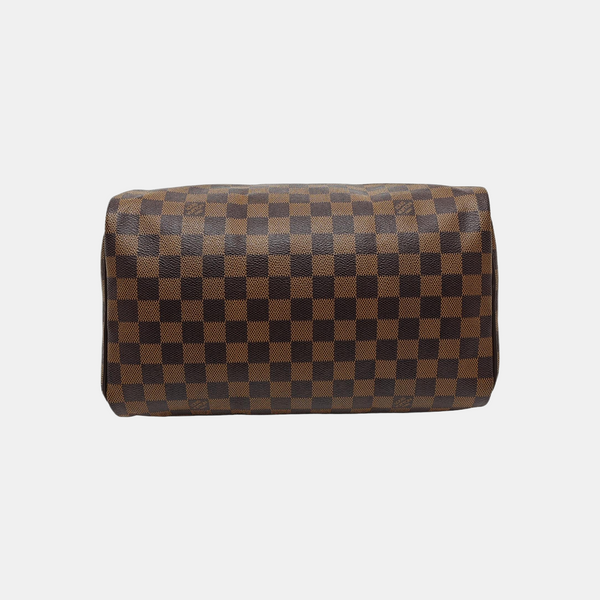 SPEEDY 30 Damier Ebene Coated Canvas Brown