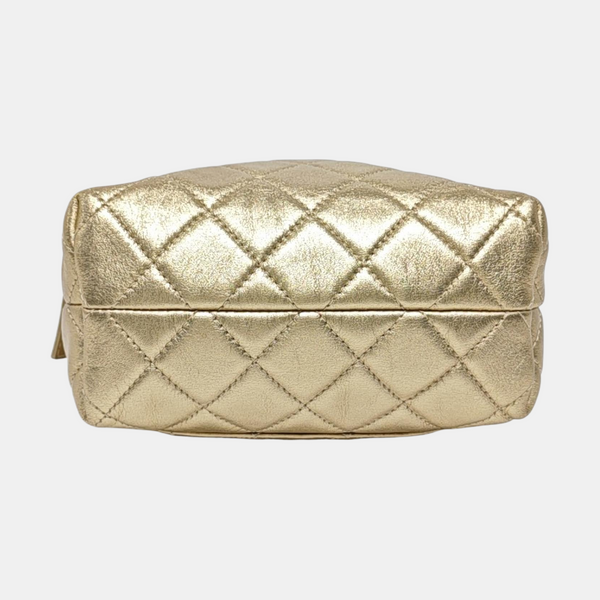 Quilted Lambskin Gold
