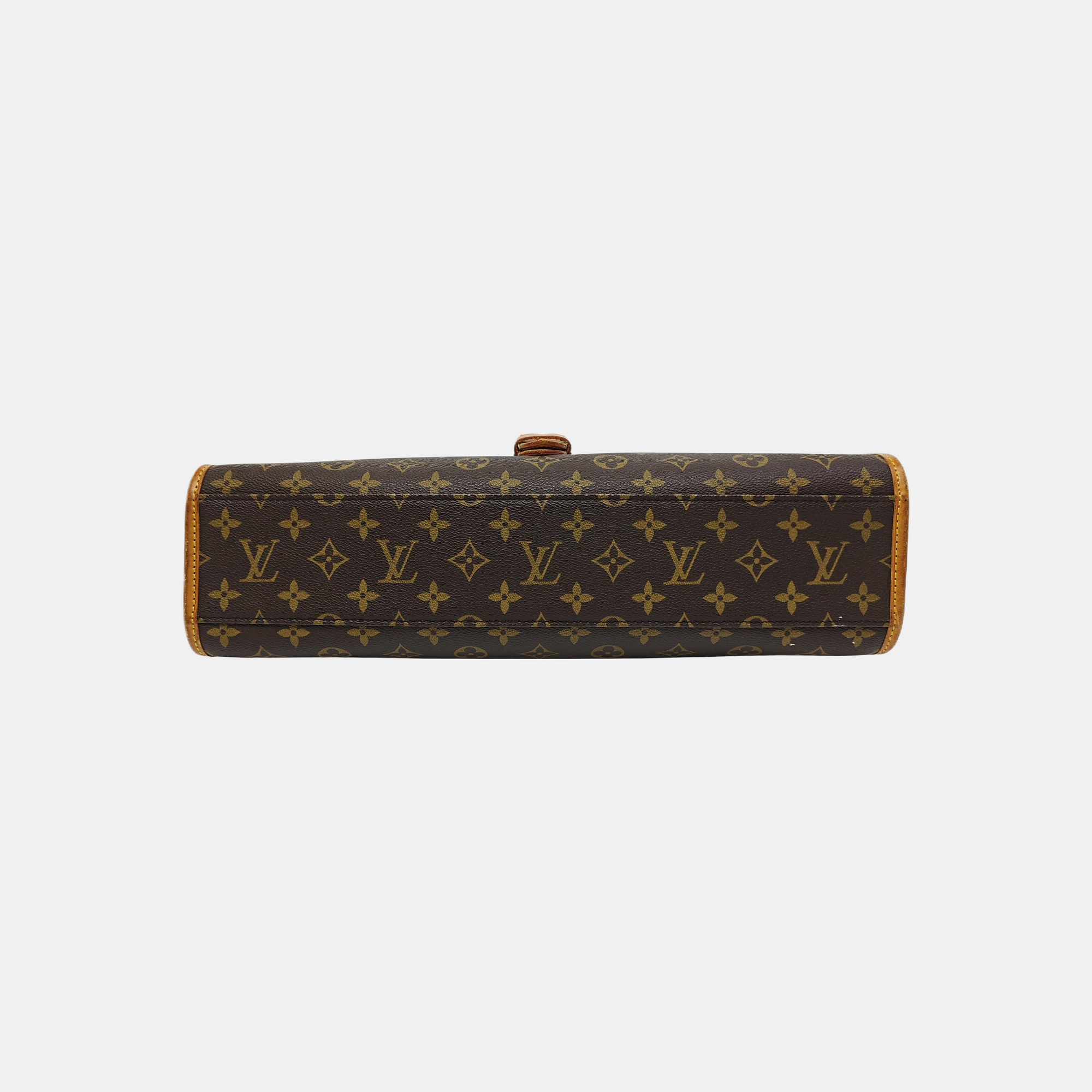BEL AIR GM Monogram Coated Canvas Brown