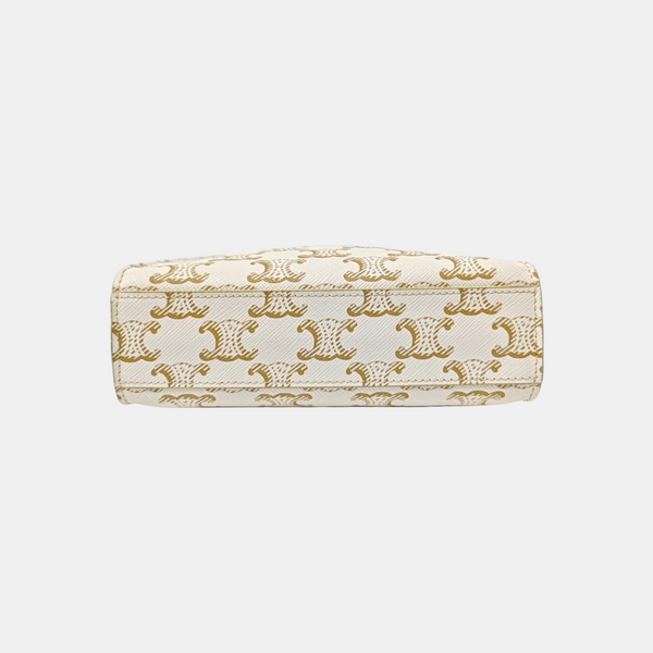 CABAS CELINE Mini Coated Canvas White