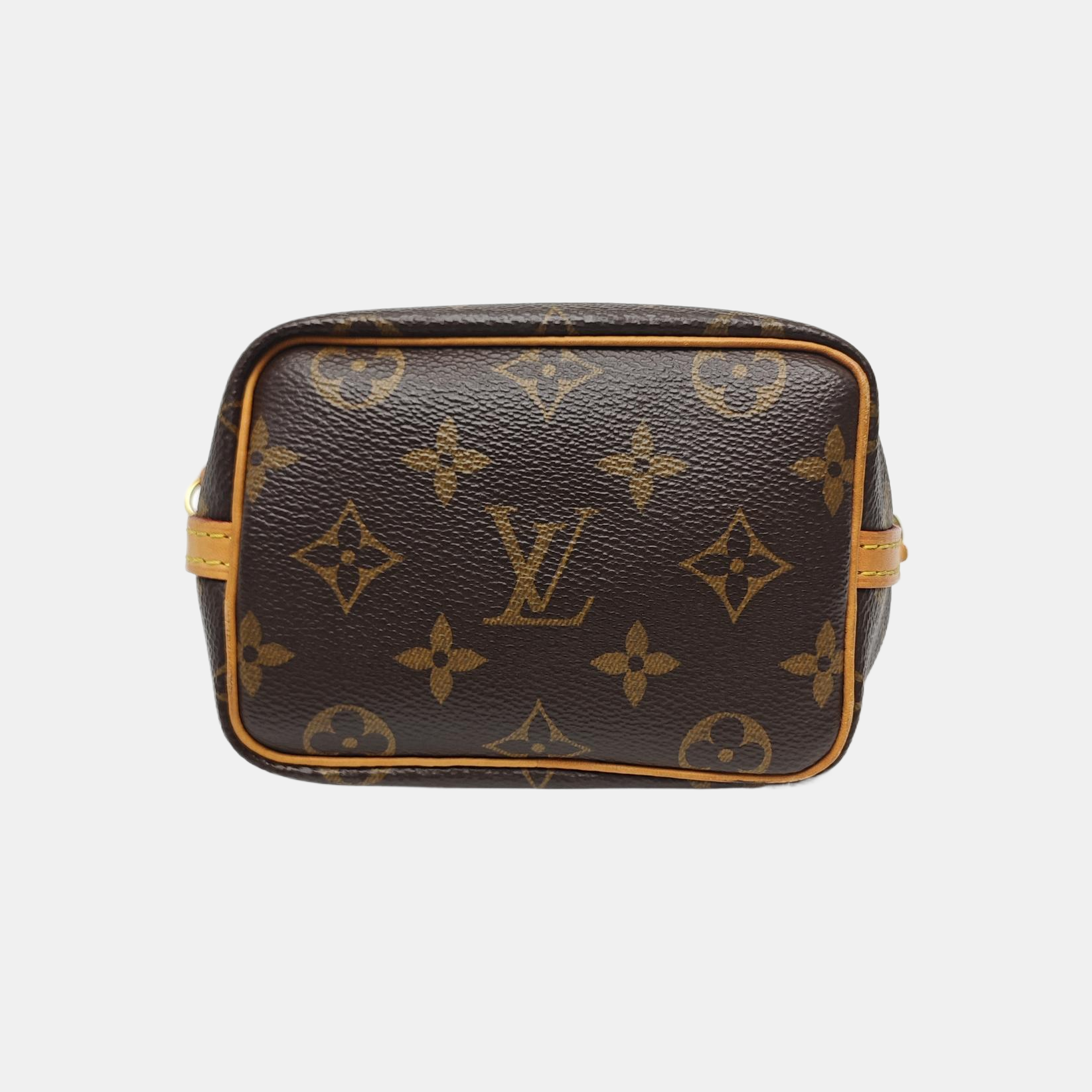 NÉONOÉ Nano Monogram Coated Canvas Brown