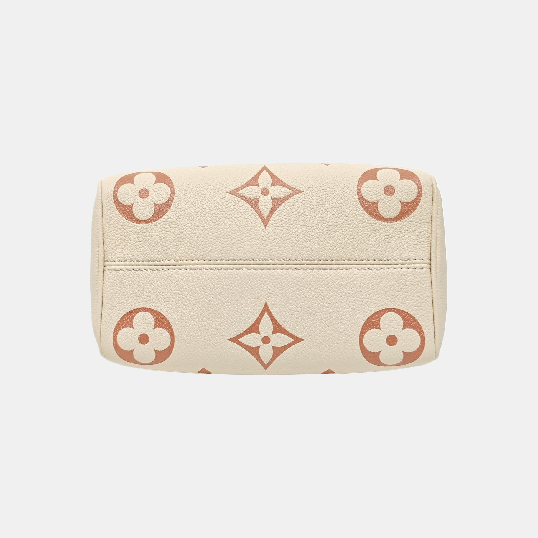 SPEEDY 20 Monogram Calfskin Beige