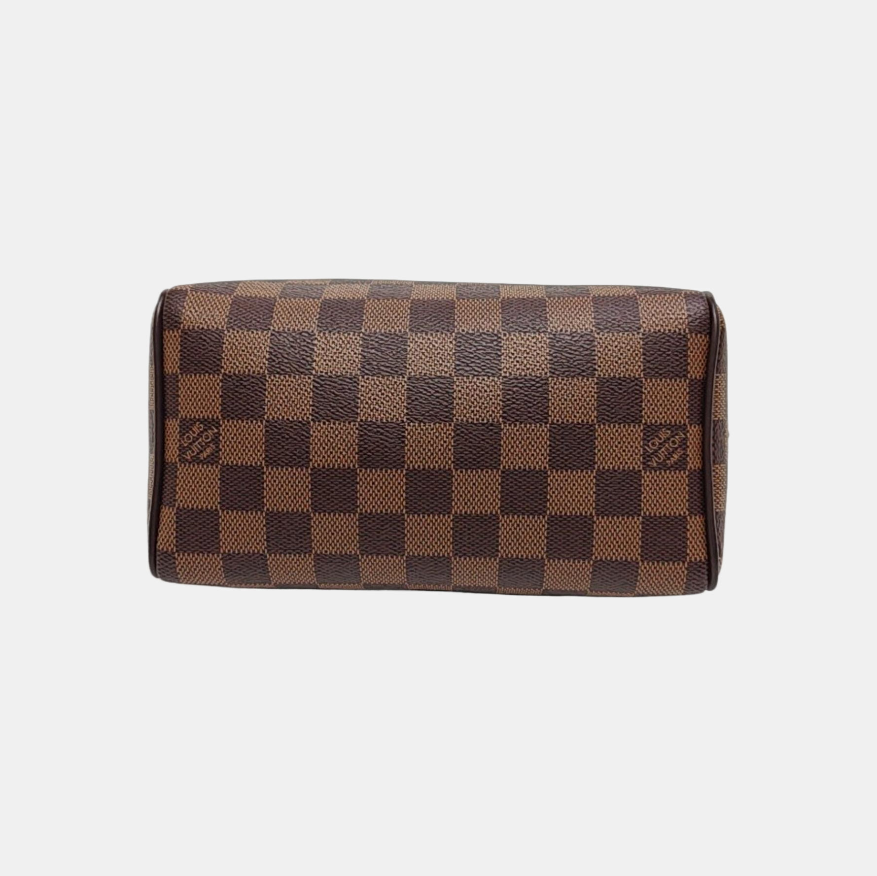 SPEEDY 20 Damier Ebene Coated Canvas Brown