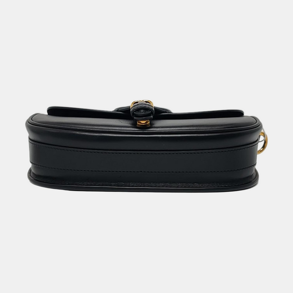 Authenticated pre-owned  Bobby Calfskin Black - Shoulder Bag at Looply
