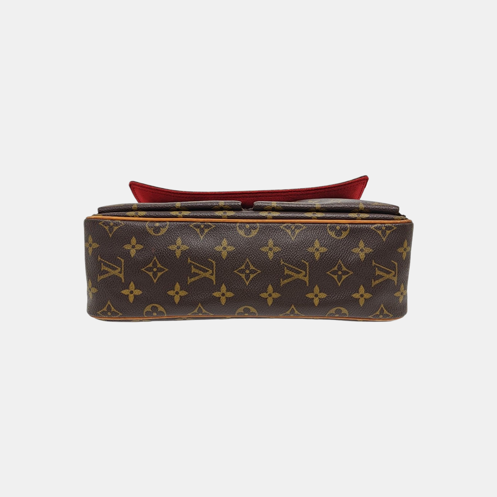 VIVA CITE Monogram Coated Canvas Brown