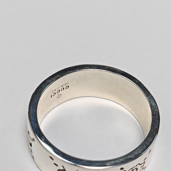 Ghost 925 Sterling Silver Ring HK 25
